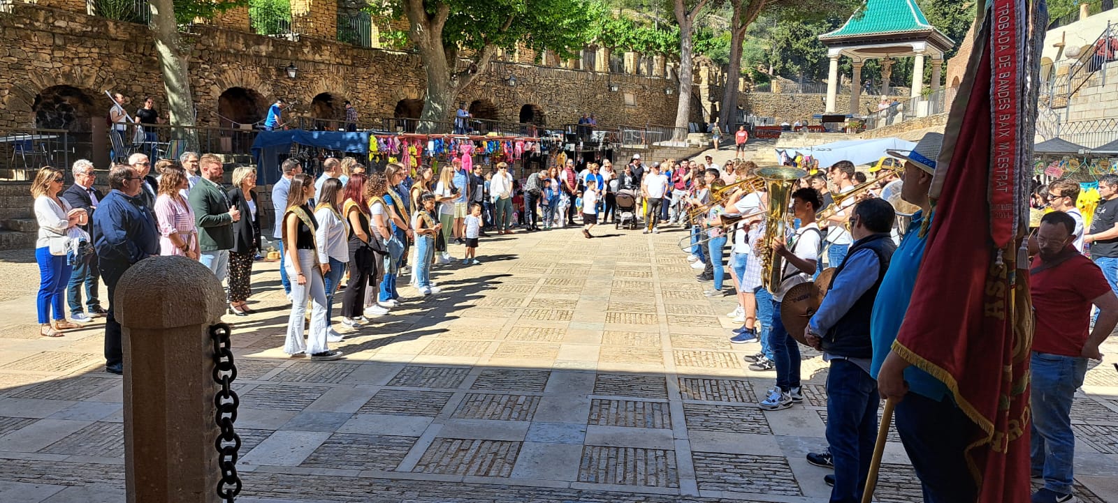 Éxito de participación en la romería y las tradicionales ‘calderes’ de las fiestas patronales de Sant Jordi